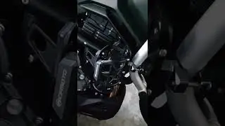 Cf Moto 700MT Put some accessories part.Side support pad,radiator protection,cup hlder,case sunshade