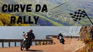 Driving in Italy Countryside 4K - Scenic Mountain drive in Italy, a Roller Coaster Road