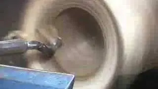 Drechseln mit dem Martell Haken - Turning with the Hook tool