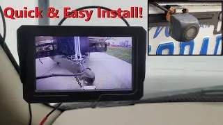 Easy way to install a backup camera!