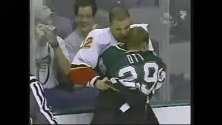 Jarome Iginla vs Steve Ott Round 1