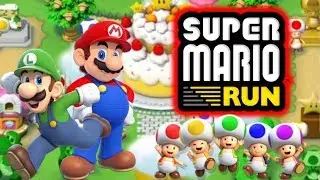 Super Mario Run - Getting Princess Peach's Cake