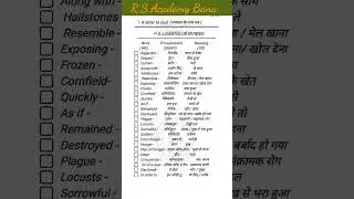A Letter to God | Chapter 1| NCERT English First Flight | Class-10th | Word Meaning |