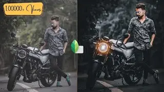 BIKE PHOTO EDITING IN SNAPSEED 🔥|| DARK BLACK TONE PHOTO EDITING || NEW TRICKS 💯