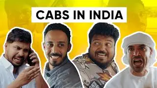 Cabs In India | Types Of Cab Drivers | Ft Khalid Al Ameri & Gomma Boy | Jordindian