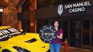 Club Serrano Member Cynthia Wins a Corvette Z06 at San Manuel Casino [Week 2]
