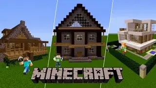 Build a house challenge in #minecraft | creative mode challenge #minecraft #1st #video