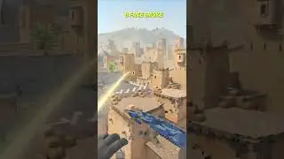 B Fake Smoke On Dust 2 CS2 #shorts
