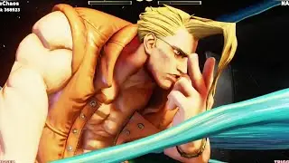 STREET FIGHTER V Champion Edition:- NASH Super Move