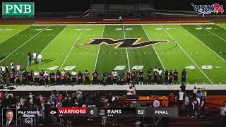 Mt. Vernon Rams Football vs. Granite City Warriors - 2025