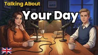 Talk About Your Day | A1 English for Beginners | Daily Routine | English Podcast