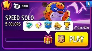 Speed Solo / 5 Colors Solo Challenge | Match Masters Solo Challenge Today 