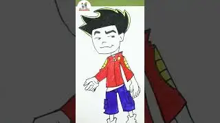 How to draw Jake Long❤️