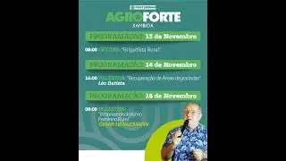 Expo Agro 2025 - Xambio&aacute; To - Quinta Feira 13/11  - Manh&atilde;