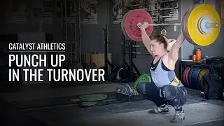 Punch up into the Snatch Turnover | Olympic Weightlifting Technique