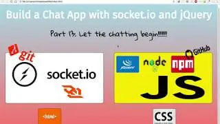 Build a Chat App with socket.io and jQuery, Part 13