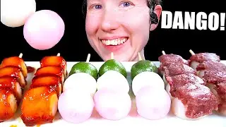 ASMR DANGO MUKBANG EATING SOUNDS