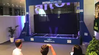 Digital Water Curtain Simulation