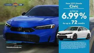 New Honda Civic Offer - 07/2025