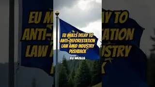 EU Mulls Delay to Anti-Deforestation Law Amid Industry Pushback!