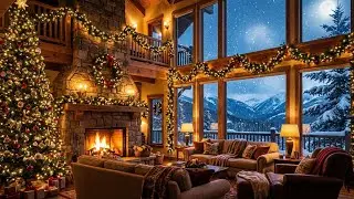 Christmas Evening Jazz Ambience 🎄🎷 | Calm, Cozy & Relaxing