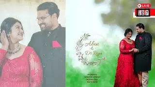 ABIN WEDS DR.RIYA WEDDING LIVE PIGMENTS MULAKUZHA
