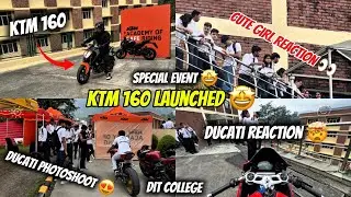 🔥 &ldquo;COLLEGE ME MERI SUPERBIKE ENTRY 😳 | KTM 160 & DUCATI REACTION 😍 | SAB HIL GAYE 😱
