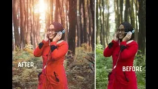 Photoshop CC Tutorial || Summer Sunset Color Effect