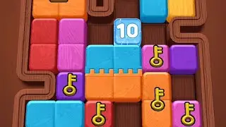 Wood Away Block Jam Level 268 Game Walkthrough Solution