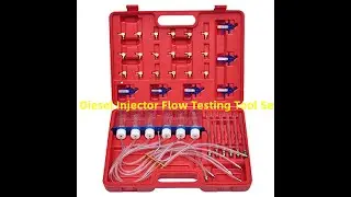 Portable Diesel Injector Flow Testing Tool Set For Diesel Engine Repairing