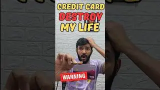 How Credit Card Destroy Your Life #shorts #scam #yt #creditcard #viral #fact #shortvideos