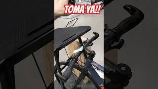 Mira la tele mientras pedaleas!!