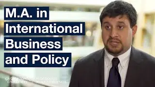 Why Pursue an M.A. in International Business and Policy at Georgetown