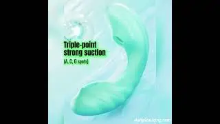 913 TideRipple Bloom Duo-Smart Suction & Vibrator Toy for Ultimate G-spot and C-spot Stimulation