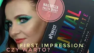 Bperfect Cosmetic    Paleta Carnival XL PRO  first inpresion