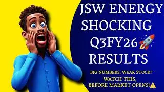 JSW Energy Q3 FY26 Results | Revenue +67% 🚀 Profit, EPS & Key Insights