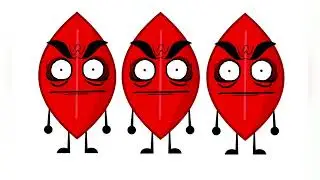 BFDI: Fiery, Leafy and the Evil Leafys (Parody)