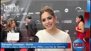 Samadhi Zendejas SALE EN DEFENSA DE WILLIAM LEVY 😳 Pero niega ROMANCE con el actor cubano ⚠️👀