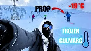 Gulmarg at -19&deg;C 🥶 Skiing & Gondola Reality | Kashmir Winter Vlog