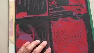 Handmade CD case time lapse