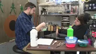 Program brings disabled artists' visions to life