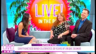 Full interview with the Crooked Jades celebrating their 30th anniversary on KRON 4 LIVE! in the Bay