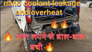 Tata Nano ka coolant leak hua.. overheat se आग लग जाती 🔥, new radiator from junkyard