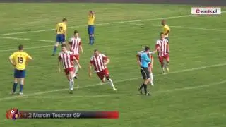 PIŁKA NOŻNA: Ekoball Stal Sanok - Płomień Zmiennica 2:2. Rewelacja rundy wiosennej wciąż niepokonana