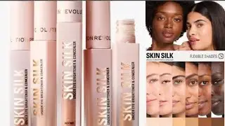 New!Makeup Revolution Skin Silk Radiant Serum Under Eye Brightener & Concealer|New Makeup Releases