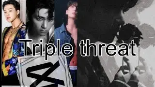 '' triple threat'' new tiktok trand capcut tutorial
