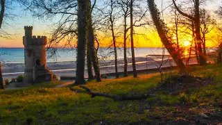 The story of Appley Tower told at sunrise