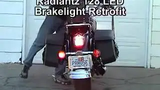 Radiantz LED lights on my Honda Shadow Aero 1100 VT1100C3