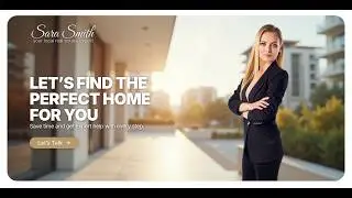 Website template &ndash; Realtor 🏠 #carrd #website #realtor #realestate #carrdtemplates #marketing