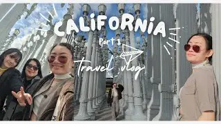 CALIFORNIA VLOG 2023 PART 1 | Exploring LA, Meeting Jon Favreau, Hollywood Walk of Fame & LACMA